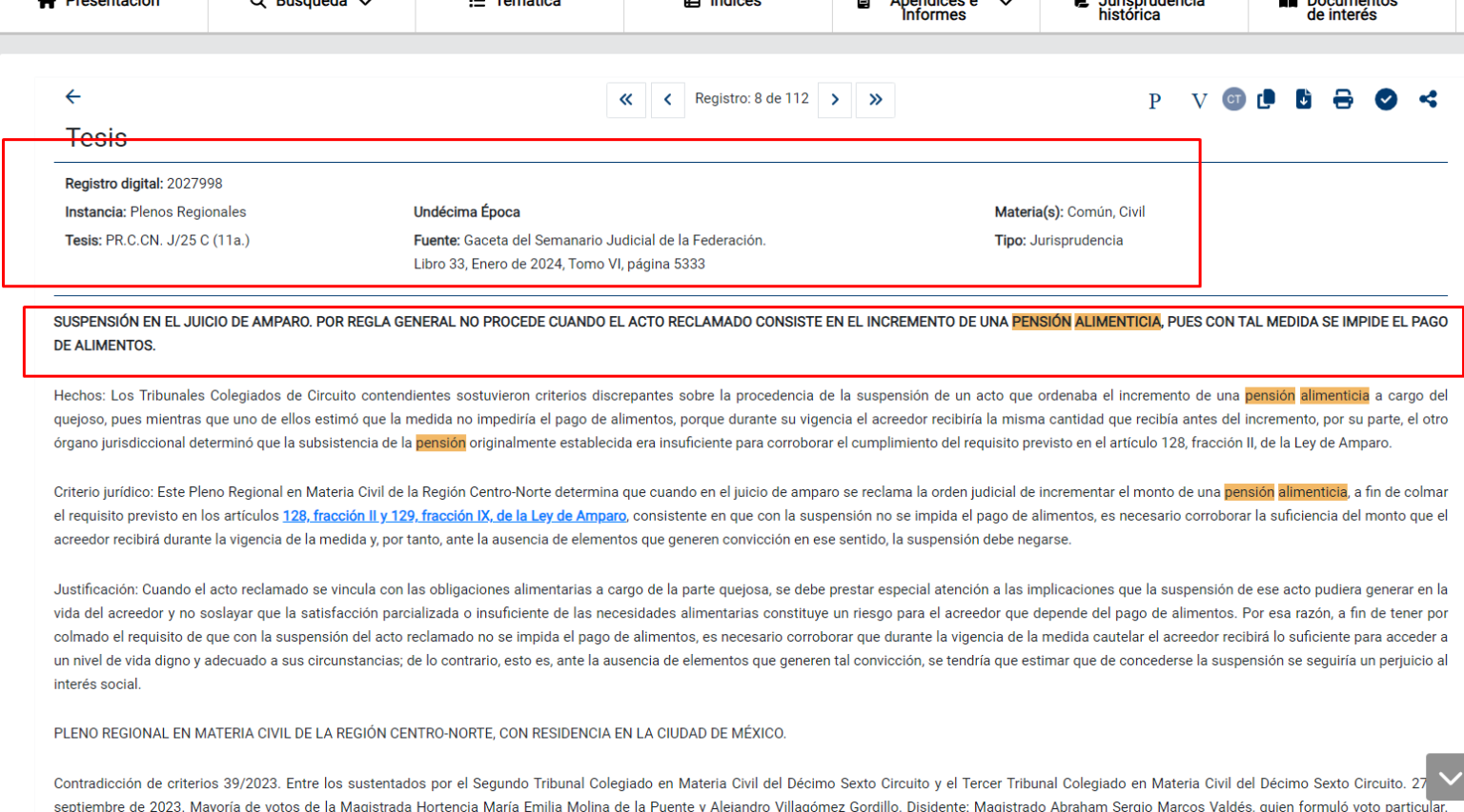 jurisprudencia paso 6