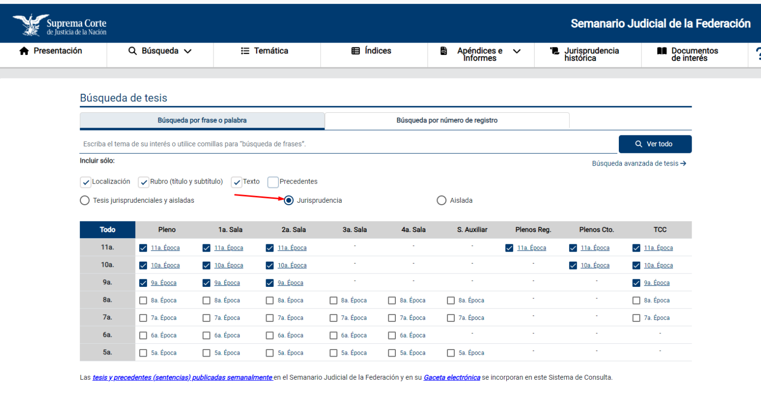 jurisprudencia paso 2